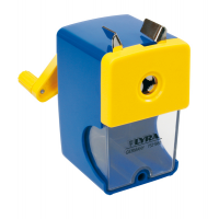 Temperamatite a manovella con contenitore - 1 foro - Lyra - L7321660 - 4084900830079 - DMwebShop