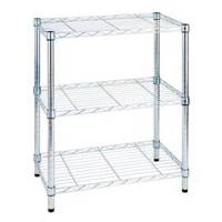 Libreria Archimede Light - 3 ripiani - acciaio cromato - 36 x 60 x 75 cm - Serena Group - AC1424-3 - 8032937534053 - DMwebShop