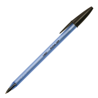 Penna a sfera con cappuccio Cristal Soft - punta 1,2mm - nero - conf. 50 pezzi - Bic 951433