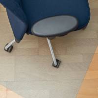 Tappeto salvapavimenti - 90 x 120 cm - rettangolare - plastica riciclata - trasparente - Paperflow - K490011 - 3660141912579 - DMwebShop