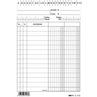 Schede in cartoncino 2 colonne - 15 x 10,5 cm - verticale - conf. 100 pezzi - Edipro - E3106BL - 8023328310608 - DMwebShop