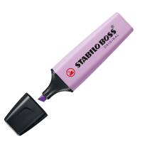 Evidenziatore Boss Original Pastel - punta a scalpello - tratto da 2 - 5 mm - glicine 155 - conf. 10 pezzi - Stabilo - 70-155 - 70/155 - 4006381492355 - DMwebShop