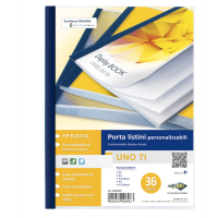 Portalistini personalizzabile Uno TI - 22 x 30 cm - 36 buste - blu - Sei Rota 55223607
