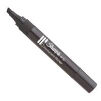 Marcatore permanente W10 - punta a scalpello - 5 mm - nero - conf. 12 pezzi - Sharpie - S0192654 - 8008285098004 - DMwebShop