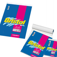 Blocco note Bristol - 5 mm - 210 x 297 mm - 50 gr - 70 fogli - conf. 10 pezzi - Blasetti - 1037 - 8007758012233 - DMwebShop