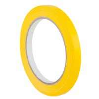 Nastro adesivo 350 - 0,9 cm x 66 mt - PVC - giallo - conf. 16 pezzi - Eurocel - 000701063 - DMwebShop