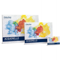 Blocco Acquerello - 25 x 35 cm - 340 gr - 10 fogli - Favini - A223404 - 8007057466027 - DMwebShop