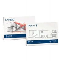 Album Favini 2 - 24 x 33 cm - 110 gr - 20 fogli ruvido - A142514 - 8007057341010 - DMwebShop