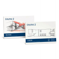 Album conf. 5 pezzi - Favini 2 - 33 x 48 cm - 110 gr - 10 fogli - liscio squadrato - A171313 - 8007057372007 - DMwebShop