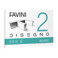 Album conf. 5 pezzi - Favini 2 - 33 x 48 cm - 110 gr - 10 fogli - ruvido - A172313 - 8007057371000 - DMwebShop