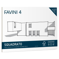 Album Favini 4 - 24 x 33 cm - 220 gr - 20 fogli liscio squadrato - A167504 - 8007057333114 - DMwebShop