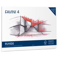 Album Favini 4 - 33 x 48 cm - 220 gr - 20 fogli ruvido - A168503 - 8007057331103 - DMwebShop