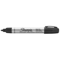 Marcatore permanente Small Metal barrel punta tonda 1 mm nero - 5012