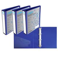 Raccoglitore personalizzabile KingShow 4 anelli a D 40 mm dorso 5 cm 22 x 30 cm blu Starline 1410212 BLEU - 17108