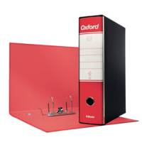 Registratore Oxford G85 - dorso 8 cm - protocollo - 23 x 33 cm - rosso - conf. 6 pezzi - Esselte - 390785160 - 8004157745168 - DMwebShop
