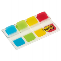 Segnapagina Post it Index Strong Mini - colori classici - 15,8 x 38 mm - conf. 40 pezzi - Post-it - 7100070595 - 4054596002715 - DMwebShop