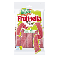 Caramella gommosa Onda Frizz - senza gelatina animale - 145 gr - Fruit-tella 6695500