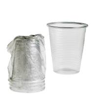 Bicchieri - PLA - 200 ml - trasparente - conf. 400 pezzi - Leone - Q2054 - DMwebShop