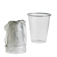 Bicchieri - PLA - 200 ml - trasparente - conf. 400 pezzi - Leone - Q2054 - DMwebShop