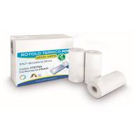 Rotolo per POS e carte di credito - carta termica BPA free - 57 mm x 7 mt - 55 g/m2 - Ø esterno 25 mm - senza anima - blister 3 pezzi - 5707PSA - 8050616756220 - DMwebShop