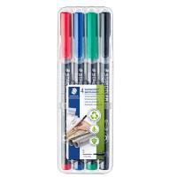 Pennarello Astucci Lumocolor permanent 313 - punta 4 mm - colori assortiti - Staedtler - 313WP4 - 4007817308431 - DMwebShop