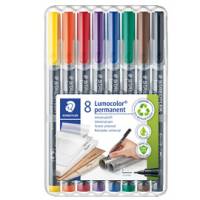 Pennarello Astucci Lumocolor permanent 313 - punta 4 mm - colori assortiti - Staedtler - 313WP8 - 4007817308585 - DMwebShop