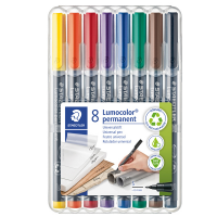 Pennarello Astucci Lumocolor permanent 313 - punta 4 mm - colori assortiti - Staedtler - 313WP8 - 4007817308585 - DMwebShop