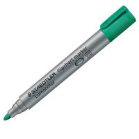 Marcatore Lumocolor Flipchart 356 - a base d'acqua - punta tonda - 2 mm - verde - conf. 10 pezzi - Staedtler - 3565 - 4007817356005 - DMwebShop