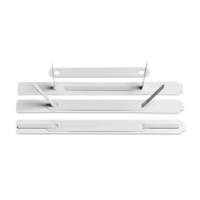 Pressini adesivi con linguette in metallo - 15 x 150 mm - conf. 100 pezzi - Lebez - 360-B - 8007509003602 - DMwebShop