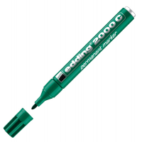 Marcatore permanente 2000c - punta tonda - 1,5 - 3 mm - verde - conf. 10 pezzi - Edding - E-2000C 004 - 4004764005550 - DMwebShop