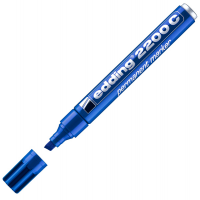 Marcatore permanente 2200c - punta a scalpello - 1,5 - 5 mm - blu - Edding - E-2200C 003 - 4004764878550 - DMwebShop