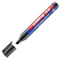 Marcatore 33 a base d'acqua - punta scalpello - 1 - 5 mm - nero - Edding - E-33 001 - 4004764304851 - DMwebShop