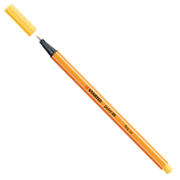 Fineliner Point 88 - punta 0,4 mm - giallo 44 - conf. 10 pezzi - Stabilo - 88/44 - 4006381105293 - DMwebShop