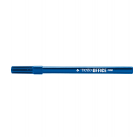 Pennarelli Office - punta feltro - punta fine - 0,7 mm - blu - conf. 12 pezzi - Tratto - 730501 - 8000825730511 - DMwebShop