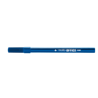 Pennarelli Office - punta feltro - punta fine - 0,7 mm - blu - conf. 12 pezzi - Tratto - 730501 - 8000825730511 - DMwebShop