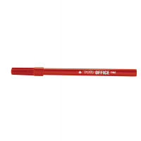 Pennarelli Office - punta feltro - punta fine - 0,7 mm - rosso - conf. 12 pezzi - Tratto - 730502 - 8000825730627 - DMwebShop