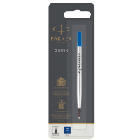 Refill roller standard - punta fine - blu - conf. 12 pezzi - Parker - 1950279 - 3501179502793 - DMwebShop