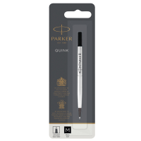 Refill roller standard - punta fine - nero - conf. 12 pezzi - Parker - 1950277 - 36582A - DMwebShop