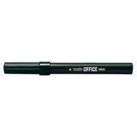 Pennarelli Office punta feltro - punta maxi - 0,8 - 2 mm - nero - conf. 12 pezzi - Tratto - 731603 - 8000825731730 - DMwebShop