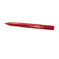 Pennarelli Office punta feltro - punta maxi - 0,8 - 2 mm - rosso - conf. 12 pezzi - Tratto - 731602 - 8000825731723 - DMwebShop