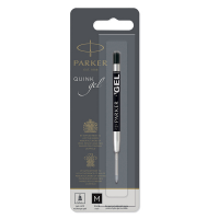Refill Quink Gel - punta media - nero - Parker - 1950344 - 3501179503448 - DMwebShop