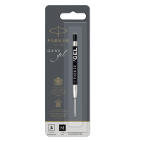 Refill Quink Gel - punta media - nero - Parker - 1950344 - 3501179503448 - DMwebShop