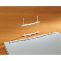 Fastener fermafogli - plastica - passo 80 mm - capacita' 6 cm - bianco - conf. 12 pezzi - Fellowes - E212 - 8015687000078 - DMwebShop