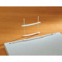 Fastener fermafogli - plastica - passo 80 mm - capacita' 6 cm - bianco - conf. 12 pezzi - Fellowes - E212 - 8015687000078 - DMwebShop