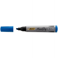 Marcatori permanente Marking a base d'alcool - punta scalpello 3,7 - 5,5 mm - blu - conf. 12 pezzi - Bic - 820925 - 3086122300065 - DMwebShop