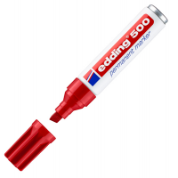 Marcatore permanente 500 - punta 2 - 7 mm - rosso - Edding - E-500 002 - 4004764329632 - DMwebShop