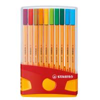 Fineliner Point 88 - colori assortiti - conf. color Parade 20 pezzi - Stabilo - 8820-03 - 4006381363976 - DMwebShop