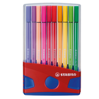 Pennarello Pen 68 - colori assortiti - astuccio Color Parade 20 pezzi - Stabilo - 6820-04 - 4006381372213 - DMwebShop