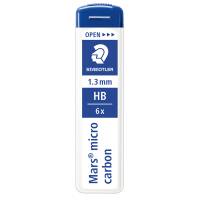 Mine Mars Micro - mina 1,3 mm - gradazione HB - astuccio 6 mine - conf. 12 pezzi - Staedtler - 250 13-HB - 4007817251065 - DMwebShop