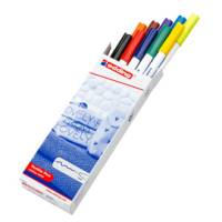 Marcatore per tessuto 4600 - punta tonda - 1 mm - 10 colori assortiti - Edding - E-4600-10 S 999 - 4004764787227 - DMwebShop